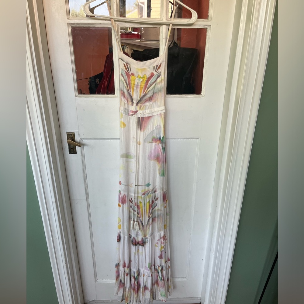 Free People Watercolor Maxi Dress
